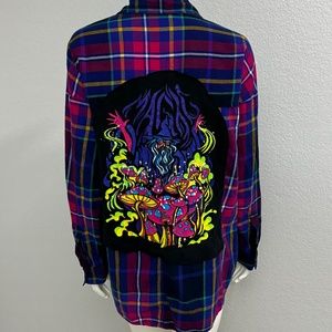 Upcycled Old Navy Plaid Shacket